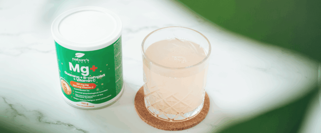 Magnesium + b-complex + Guarana + vitamin c