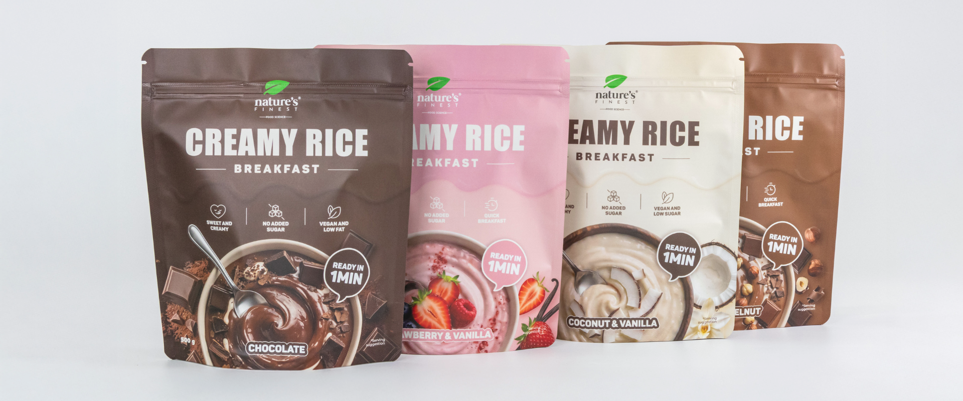 Creamy rice breakfast