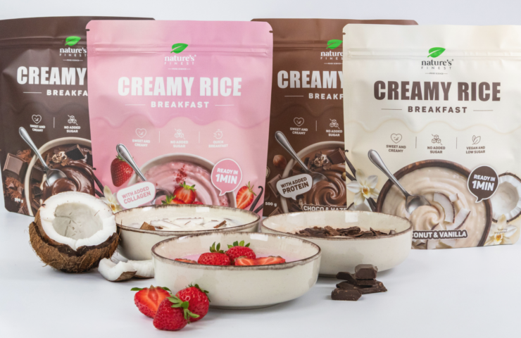 Creamy rice breakfast